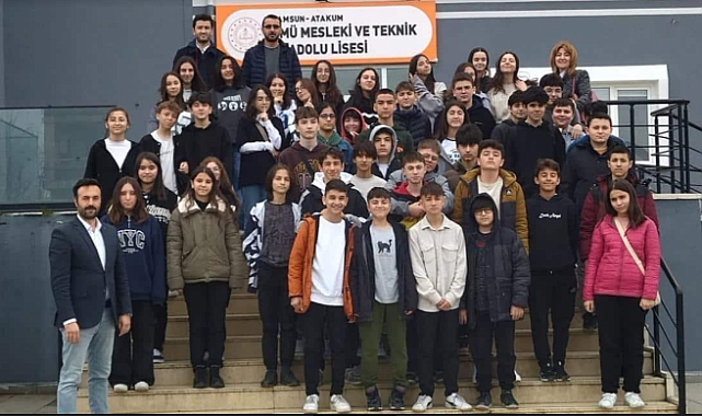 Mehmet Öngel 25 Mayıs Ortaokulu Öğrencilerinden OMÜ MTAL Ziyareti
