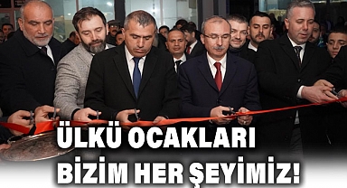 Burhan Mucur, Canik Ülkü Ocakları açılışında konuştu: 'Ülkü Ocakları bizim her şeyimiz'