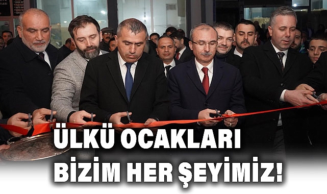 Burhan Mucur, Canik Ülkü Ocakları açılışında konuştu: 'Ülkü Ocakları bizim her şeyimiz'