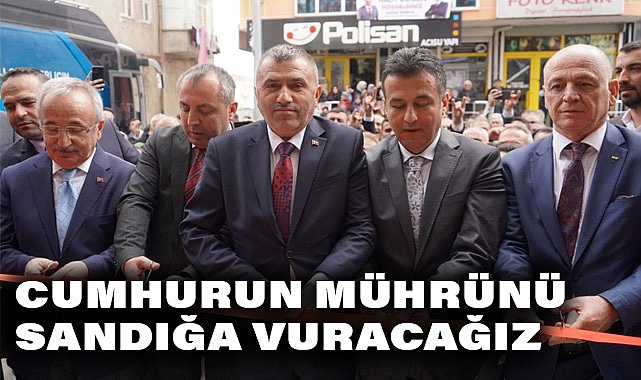 MHP Samsun İl Başkanı Mucur Asarcık'ta: Cumhurun Mührünü Sandığa Vuracağız