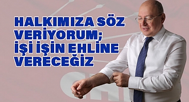 Murat Şenel: Onlar gibi belediyeyi akraba çiftliğine çevirmeyeceğiz