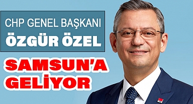 Özgür Özel Samsun'da: Belediye Başkan Adaylarını Tanıtacak Miting için Geliyor