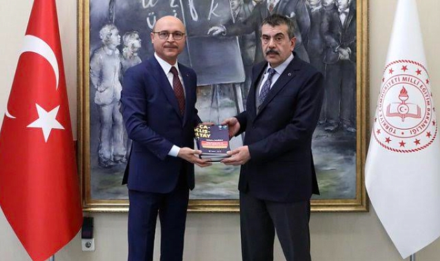 Talip Geylan'dan Milli Eğitim Bakanı Yusuf Tekin Ziyaret Etti