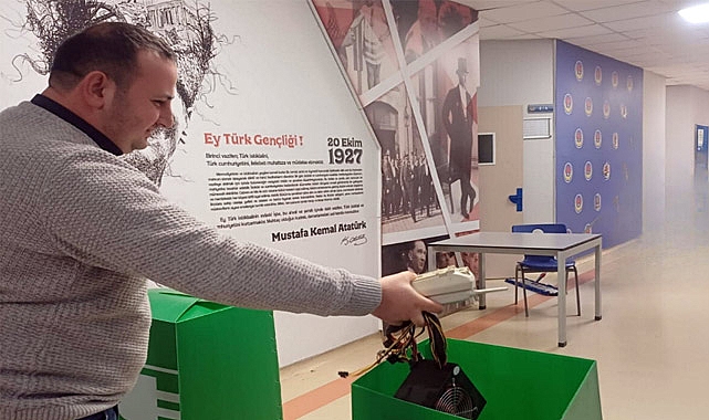 TED Samsun Koleji'nden E-Atık Farkındalığı
