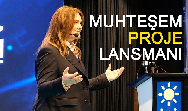 TÜFEKCİ'DEN MUHTEŞEM PROJE LANSMANI