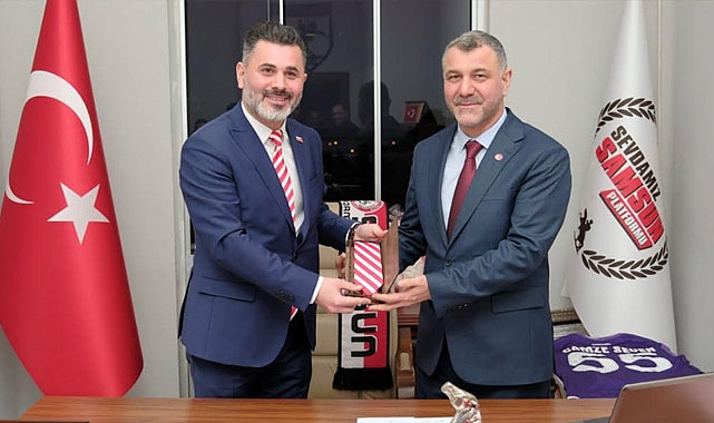 Yeniden Refah'tan "Sevdamız Samsun" Genel Merkezine İlk Ziyaret