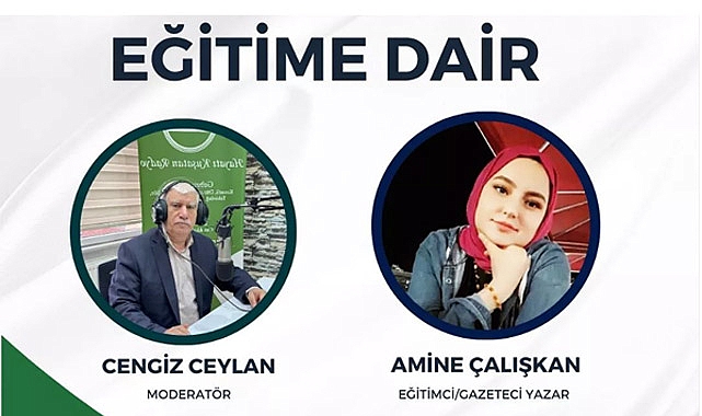 Amine Çalışkan, MESAJ FM'de 'İnsani Değerler' Üzerine Konuştu