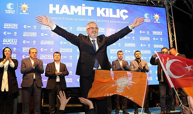 BAŞKAN HAMİT KILIÇ'TAN TEŞEKKÜR MESAJI
