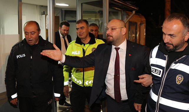 Başkan Serhat Türkel, Polis Haftası'nda Emniyet Mensuplarıyla Bayramlaştı