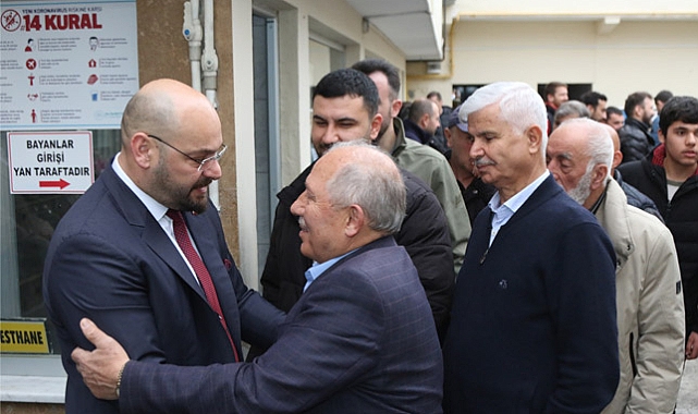 Başkan Serhat Türkel, Vatandaşlarla Bayramlaştı
