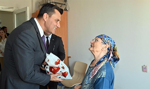 Başkan Zeyrek’ten, Huzurevi Sakinlerine Bayram Ziyareti