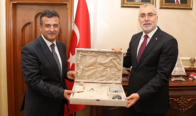 Çalışma ve Sosyal Güvenlik Bakanı Işıkhan'dan Samsun Büyükşehir Belediyesi'ne Ziyaret