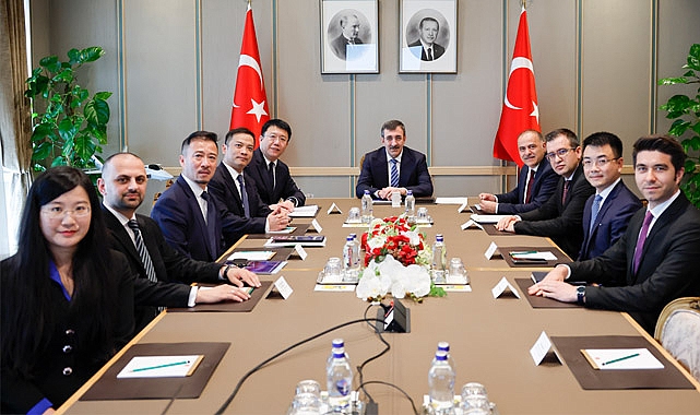 Cevdet Yılmaz, Huawei Heyeti ile Türkiye’nin Teknoloji ve Yeşil Enerji Geleceğini Görüştü