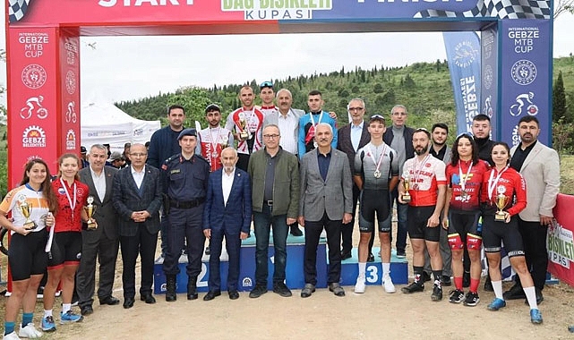 Gebze Belediyesi Dağ Bisikleti Turnuvası Düzenlendi