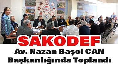 SAKODEF, Nisan Ayı Bilgilendirme Toplantısını Başarıyla Gerçekleştirdi
