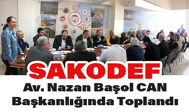 SAKODEF, Nisan Ayı Bilgilendirme Toplantısını Başarıyla Gerçekleştirdi