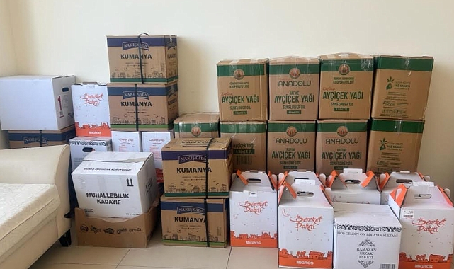Samsun Atakum Yaşar Doğu Ortaokulu'ndan Ramazan Ayına Özel Gıda Kolisi Kampanyası