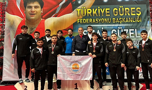 Samsun Büyükşehir Belediye Spor Kulübü Grekoromen Güreş Takımı Türkiye 5'incisi Oldu