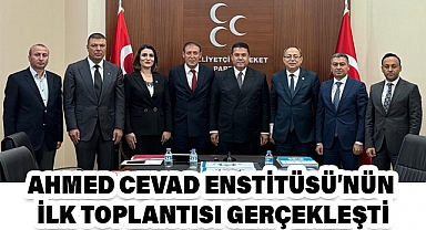 Ahmed Cevad Enstitüsü İlk Toplantısını Gerçekleştirdi