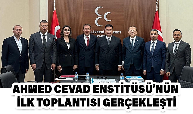 Ahmed Cevad Enstitüsü İlk Toplantısını Gerçekleştirdi