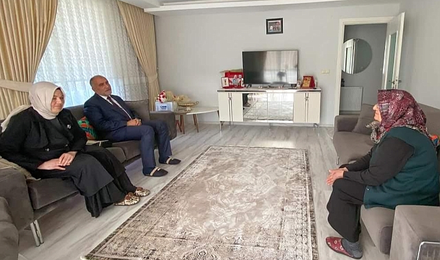 Başkan İbrahim Sandıkçı'dan Şehit Annelerine Anlamlı Ziyaret