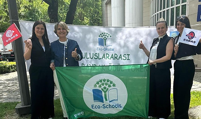 ÇEVRECİLİK BİLİNCİ ESBAŞ ÇOCUK YUVASINA YEŞİL BAYRAK KAZANDIRDI