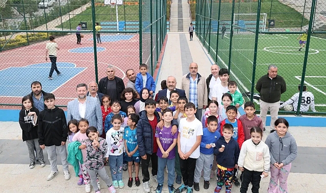 Gebze'de Tam Donanımlı Yeni Nesil Park Açıldı