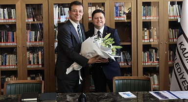 İmamoğlu, Kadıköy Belediye Başkanı Mesut Kösedağı’na Tebrik Ziyaretinde Bulundu