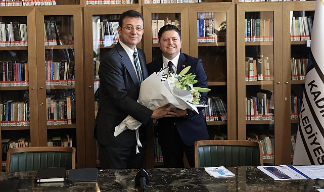 İmamoğlu, Kadıköy Belediye Başkanı Mesut Kösedağı’na Tebrik Ziyaretinde Bulundu