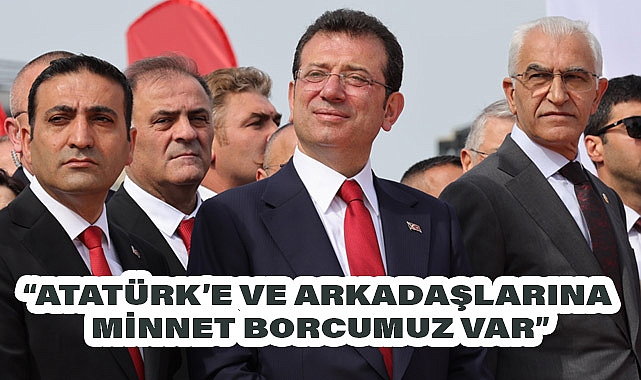 İmamoğlu'ndan 19 Mayıs Açıklaması: Yüklediği Sorumlulukların Farkındayız