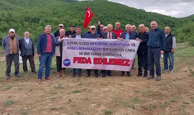 Kavak'ta Çevre Mücadelesi Sürüyor: Halk, Yeni Taş Ocağı Planına Karşı Ayakta
