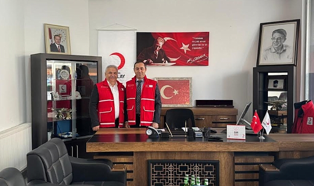 Kaymakam Kemal Yıldız'dan Atakum Kızılay'a Ziyaret