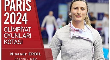NİSANUR ERBİL, PARİS 2024'E KATILMAYA HAK KAZANDI