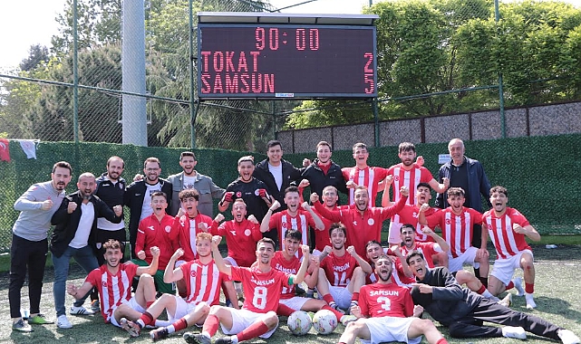 Samsun ve Kastamonu Futbol Şampiyonası Finalinde Karşı Karşıya