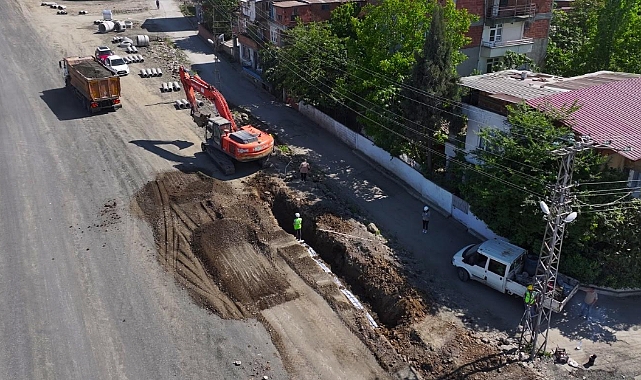 SASKİ’den Canik’e Yağmur Suyu Hattı Tamamlanıyor