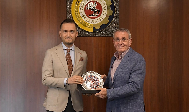 THY Satış Müdürü Dervişoğlu, TSO Başkanı Murzioğlu’nu Ziyaret Etti
