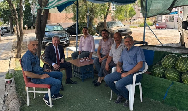 Belediye Başkanı Mazlum Nurlu Çalışmaları Yerinde İnceledi