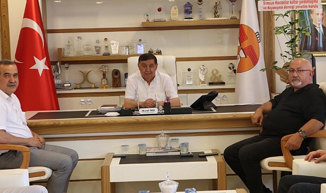 Havzalılar Derneği Yeni Yönetiminden Başkan İkiz’e Ziyaret
