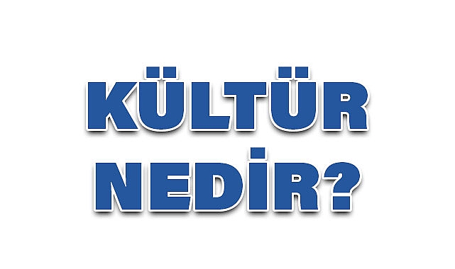 Kültür Nedir?