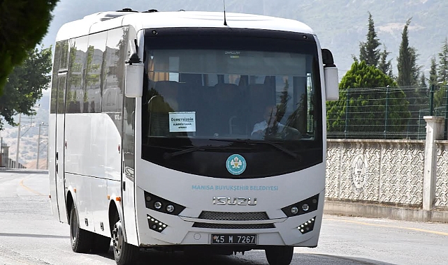 Manisa'da Mezarlıklara Ücretsiz Ulaşım Hizmeti