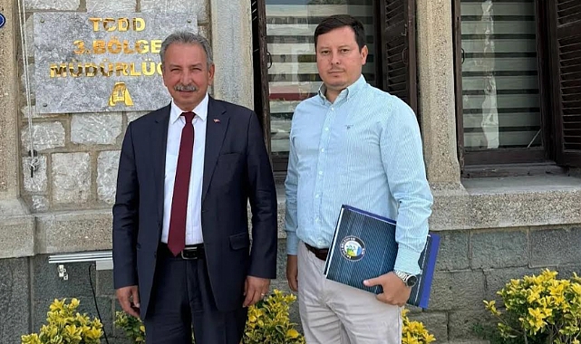 Mazlum Nurlu T.C.D.D. İzmir 3. Bölge Müdürlüğünde Görüşmelerde Bulundu
