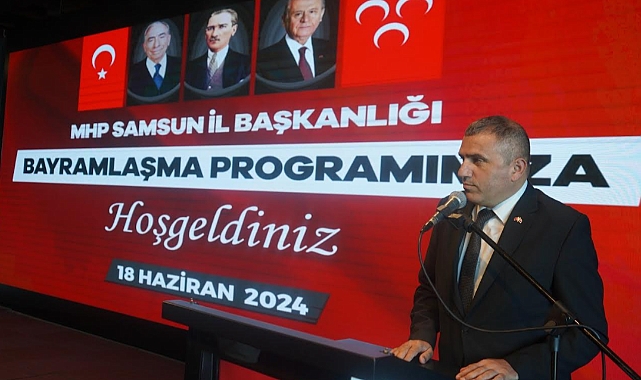 MHP Samsun Teşkilatı Bayramlaşma Programında Bir Araya Geldi