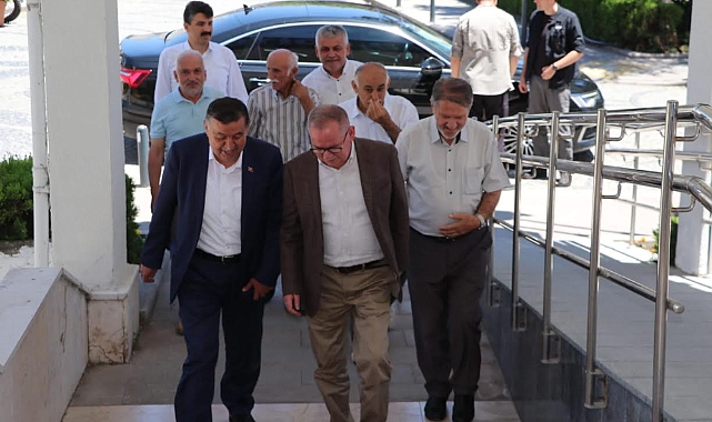 Mustafa Demir’den Havza Belediye Başkanı İkiz’e Ziyaret