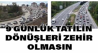 Palandöken: '9 Günlük Tatilin Dönüşleri Zehir Olmasın'