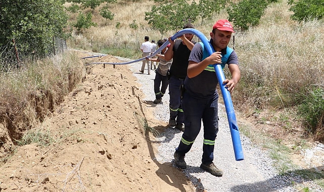 Poyraz Mahallesi'ne Sağlıklı ve Kesintisiz İçme Suyu Hattı