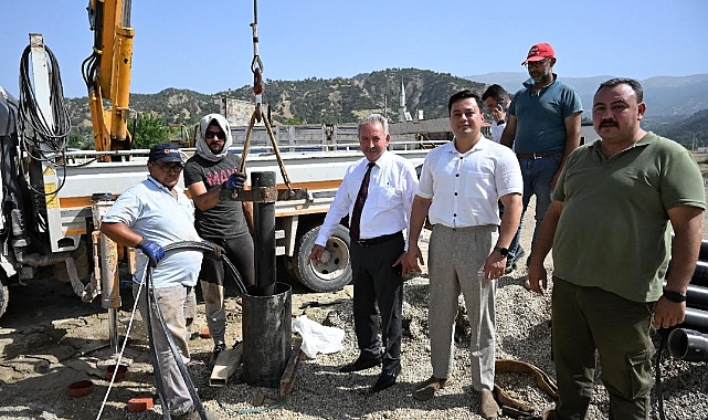 Salihli’de Su İhtiyacı Gideriliyor