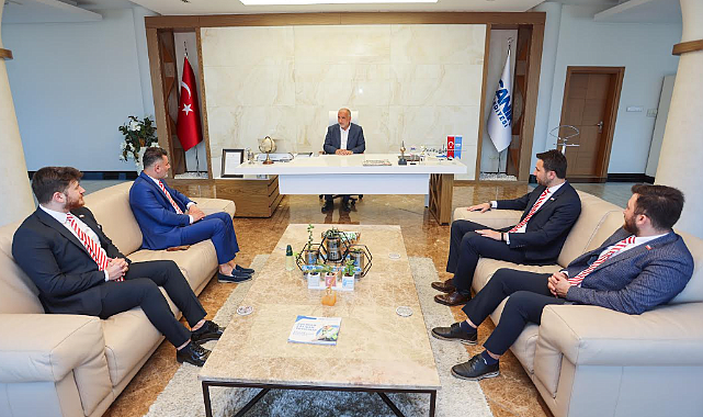 Sevdamız Samsun'dan Başkan İbrahim Sandıkçı'ya Hayırlı Olsun Ziyareti