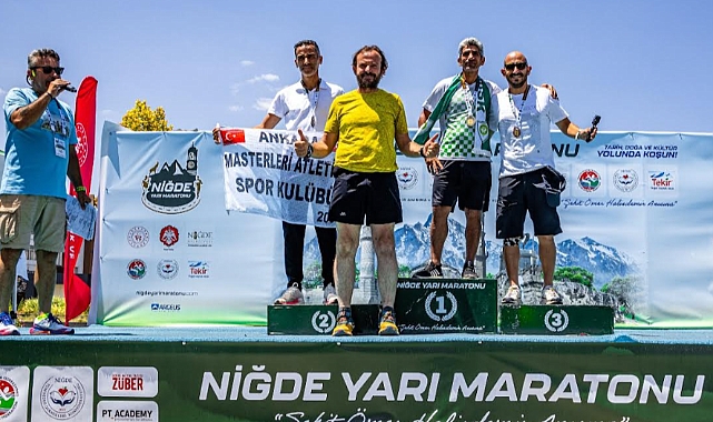 Ahmet Bayram Niğde Uluslararası Yarı Maratonu’nda Altın Madalya Kazandı