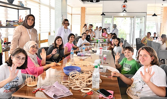 Aile Yaşam Merkezleri ile Çocuklar Sanat Dolu Bir Yaz Tatili Geçiriyor
