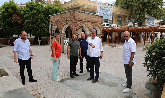 Altınoluk'un Tarihi Çınaraltı Çay Bahçesi Yeniden Açılıyor!